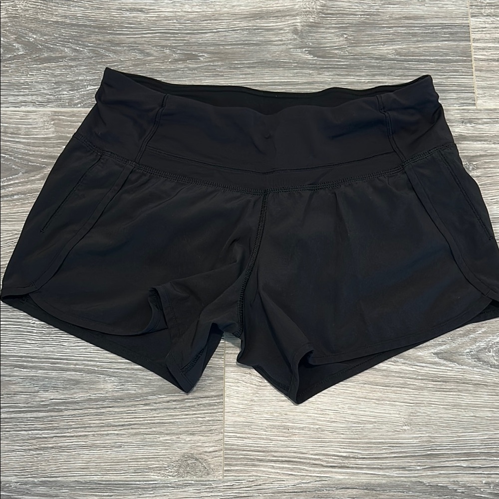 Lululemon Speed Up 4” Shorts-Lined